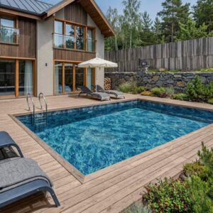 Poolpaket Standard 4 x 8 x 1,5 m